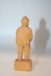 Vintage Folk Art Carved Wood Old Man Figurine