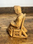 Hand Carved Vintage Rocking Chair Figurine – D. Daigle