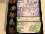 Vintage Canadian Play Money – P$1273.69 Size