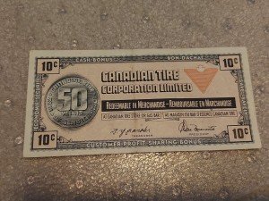 50th Anniversary Canadian Tire Vintage Coin 1922-1972