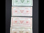 Vintage Canadian Tire Money 1987 Lot of 4