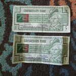 Canadian Tire Money Vintage Collectible Lot