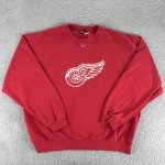 Vintage Detroit Red Wings Nike Crewneck Sweatshirt