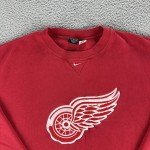 Vintage Detroit Red Wings Nike Crewneck Sweatshirt