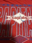 Retro Washington Capitals Red Long Sleeve Shirt