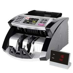 Vintage Canadian Money Counter Machine with UV Detection