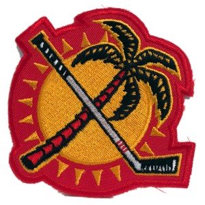 Florida Panthers Vintage Hockey Logo Patch 3.5