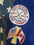 1992 Vintage Hockey Tournament Jacket, Size 14-16