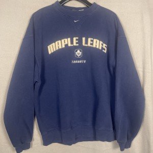 Vintage Toronto Maple Leafs Crewneck Sweatshirt Medium