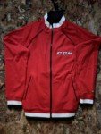 Vintage CCM Hockey Track Jacket, Unisex Size S