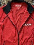 Vintage CCM Hockey Track Jacket, Unisex Size S