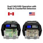 Vintage Canadian Currency Bill Counter with Detection
