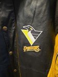 Vintage Pittsburgh Penguins Leather Jacket