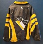 Vintage Pittsburgh Penguins Leather Jacket