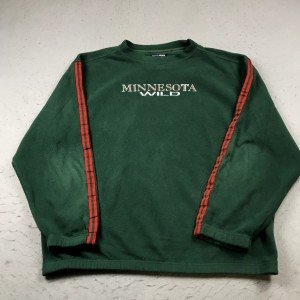 Minnesota Wild Vintage Men's Fleece Sweatshirt