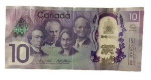 Vintage Canada $10 Bill 1867-2017 Rare Currency