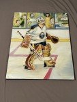 70's Buffalo Sabres Don Edwards Canvas Art