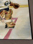 70's Buffalo Sabres Don Edwards Canvas Art
