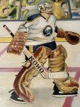 70's Buffalo Sabres Don Edwards Canvas Art