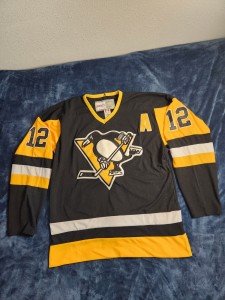 Vintage Bob Errey Penguins Hockey Jersey #12