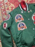 Vintage New Jersey Devils NHL Satin Jacket 80s