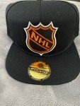 Vintage NHL Orange Shield Logo Cap