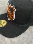 Vintage NHL Orange Shield Logo Cap