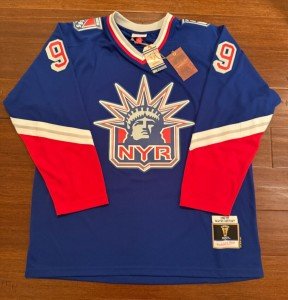 Wayne Gretzky Vintage New York Rangers Jersey XL