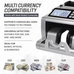 Vintage Money Counter for Canadian and International Bills