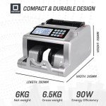 Vintage Money Counter for Canadian and International Bills