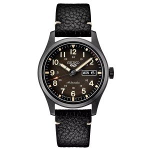 Seiko 5 Sports Men's Black Dial Watch