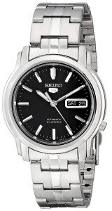 Seiko 5 Automatic Black Dial Men's Watch