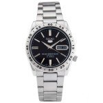 Seiko Men's Vintage Automatic Watch - Black Dial