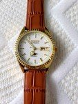 Vintage Citizen Eagle 7 Men's Leather Automatic Watch
