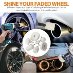 Aluminum Polishing Wheel Kit for Drill and Grinder