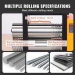 VEVOR 76mm Multifunctional Jewelry Rolling Mill