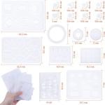 Jewelry Resin Mold Kit with 678 Pieces