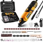 DEKOPRO Mini Rotary Tool Kit for Metalworking