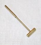 3oz Solid Brass Planishing Hammer for Jewelers