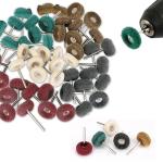 50-Piece Metal Polishing Wheel Burr Set for Dremel
