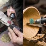 50-Piece Metal Polishing Wheel Burr Set for Dremel