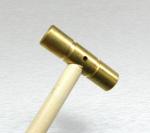 2" Brass Mallet for Jewelry Making and Metal Work
