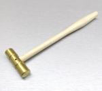2" Brass Mallet for Jewelry Making and Metal Work