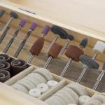 228pc Rotary Tool Set for Sanding and Cutting