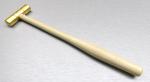 2" Brass Mallet for Jewelry Making and Metal Work