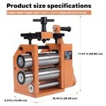 4-in-1 Rolling Mill for Jewelry Metalwork
