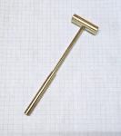 Brass Planishing Hammer for Jewelers and Metalsmiths