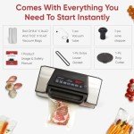 Magic Mill Vacuum Sealer with Easy Use Features