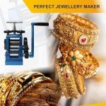 3-Inch Manual Rolling Mill for Jewelry Making