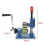 Hand-Cranked Jewelry Bending Machine for DIY Projects